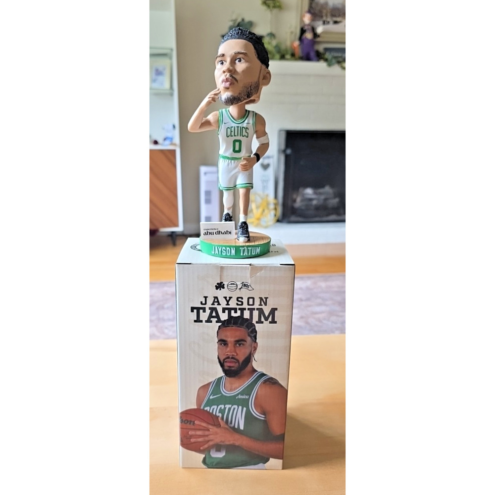 2026 Jayson Tatum Celtics FOCO Bobblehead SGA Abu Dhabi TD Garden NBA